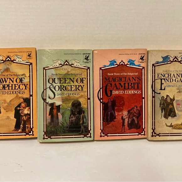 Lot of 8 David Eddings Paperback Books The Maloreon, Bulgaria Elenium - Picture 2 of 7